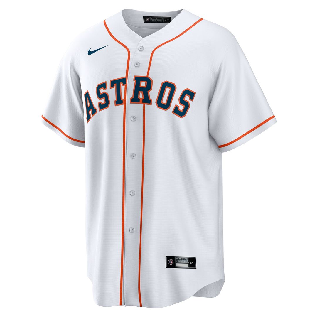 Houston Astros Christian Walker Nike Home Replica Jersey - White MLB Team Jersey Baseball Fan Apparel