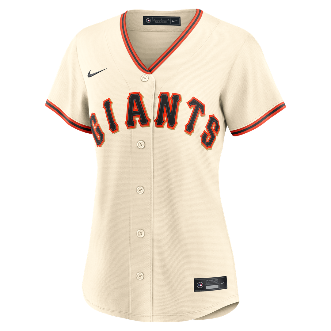 San Francisco Giants Bryce Eldridge Nike Women's Home Replica Jersey - Cream MLB Team Jersey Baseball Fan Apparel