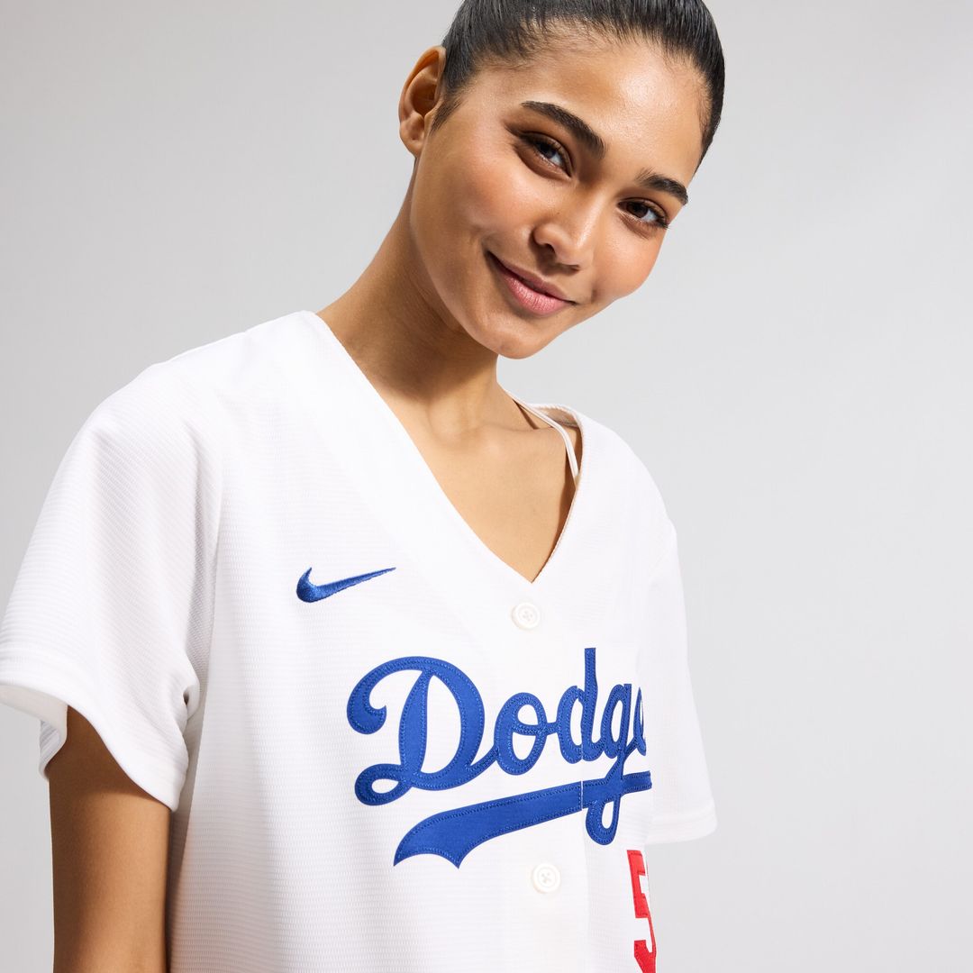 Los Angeles Dodgers Mookie Betts Nike Women's Home Stadium Jersey - White MLB Team Jersey Baseball Fan Apparel