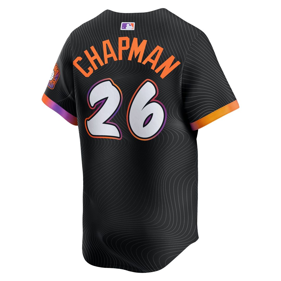 San Francisco Giants Matt Chapman Nike 2025 City Connect Limited Jersey - Anthracite MLB Team Jersey Baseball Fan Apparel
