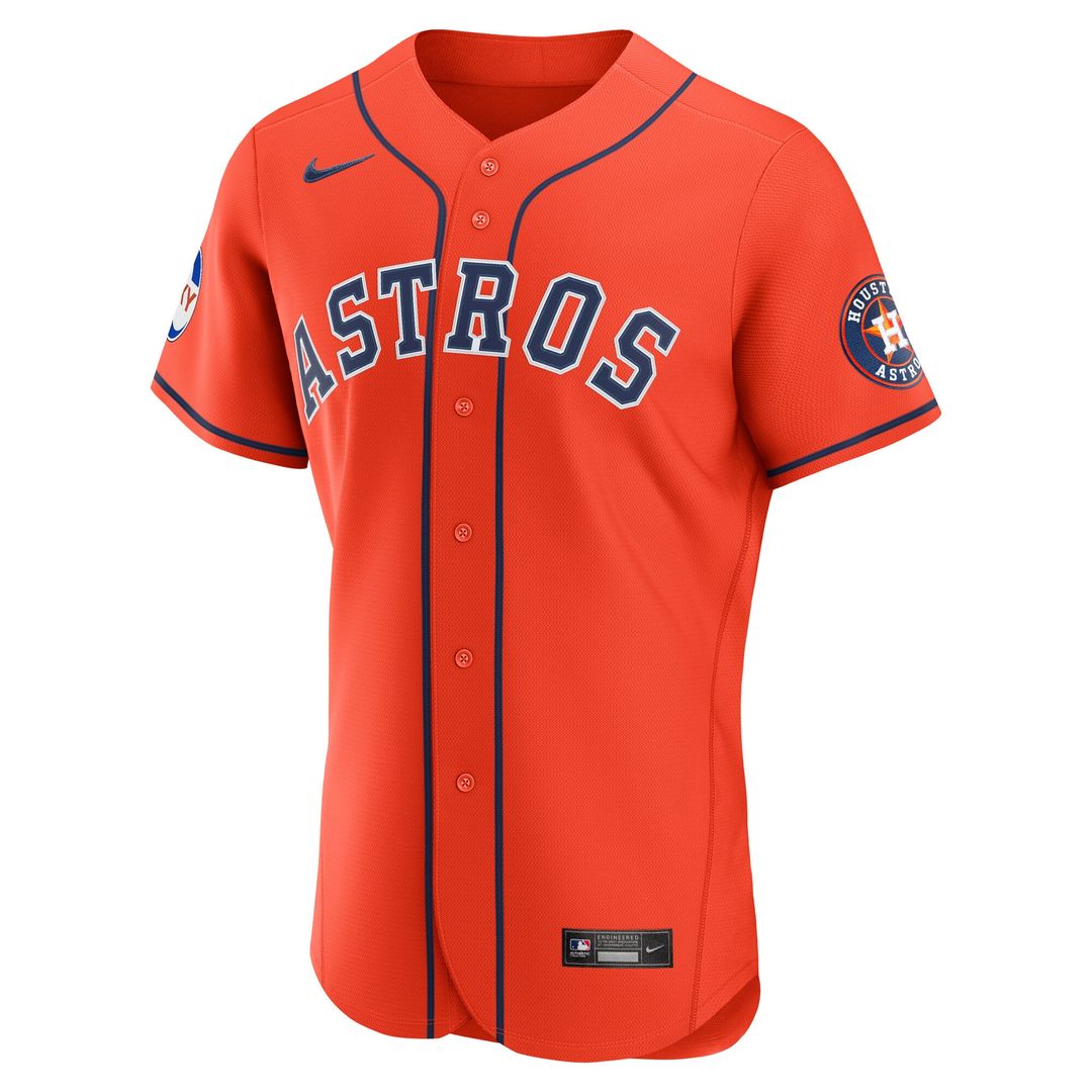 Houston Astros Nike Alternate 2 Authentic Jersey - Navy MLB Team Jersey Baseball Fan Apparel