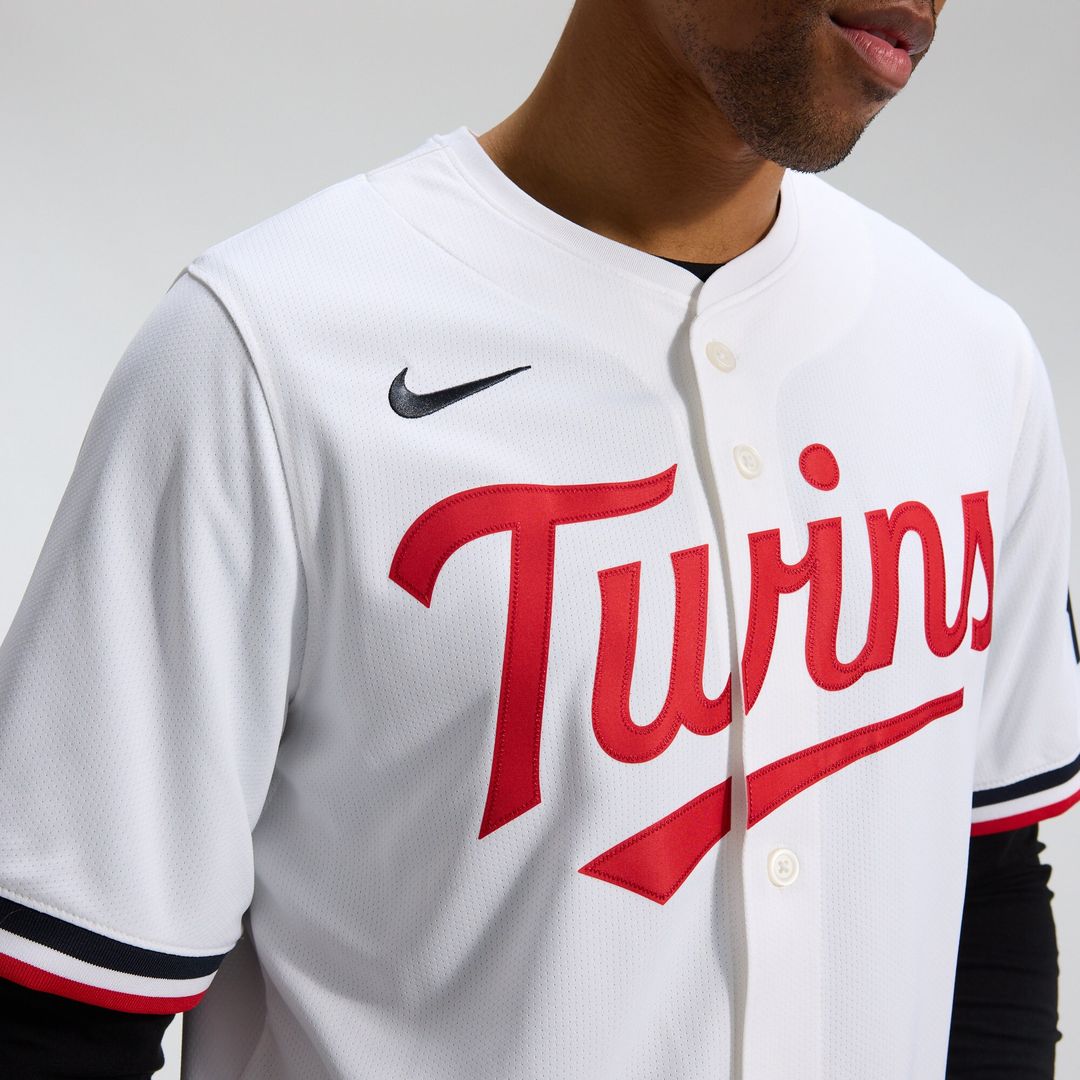 Minnesota Twins Nike Home Limited Jersey - White MLB Team Jersey Baseball Fan Apparel
