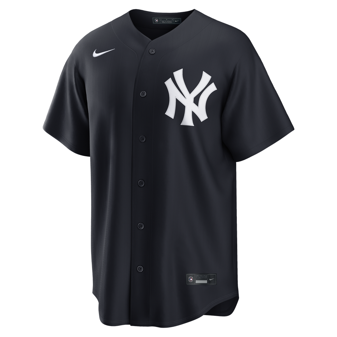 New York Yankees Nike Alternate Replica Jersey - Navy MLB Team Jersey Baseball Fan Apparel