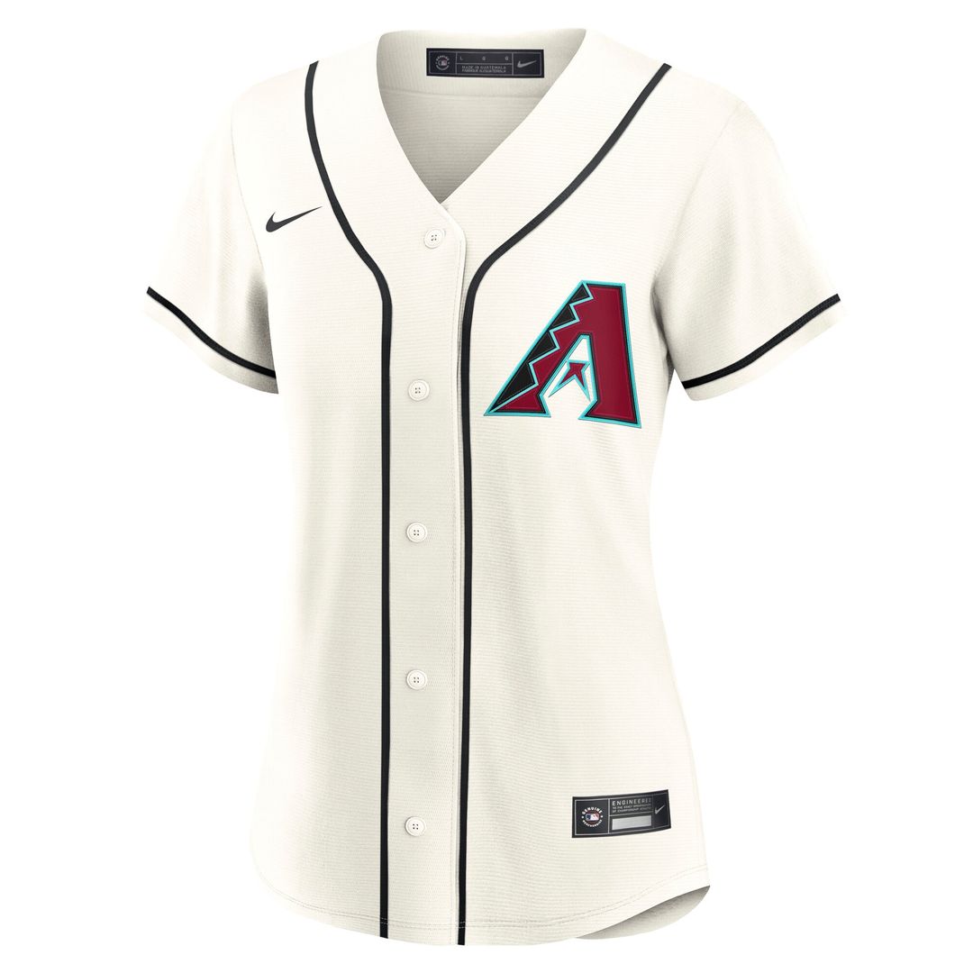 Arizona Diamondbacks Ketel Marte Nike Women's Home Replica Jersey - Cream MLB Team Jersey Baseball Fan Apparel
