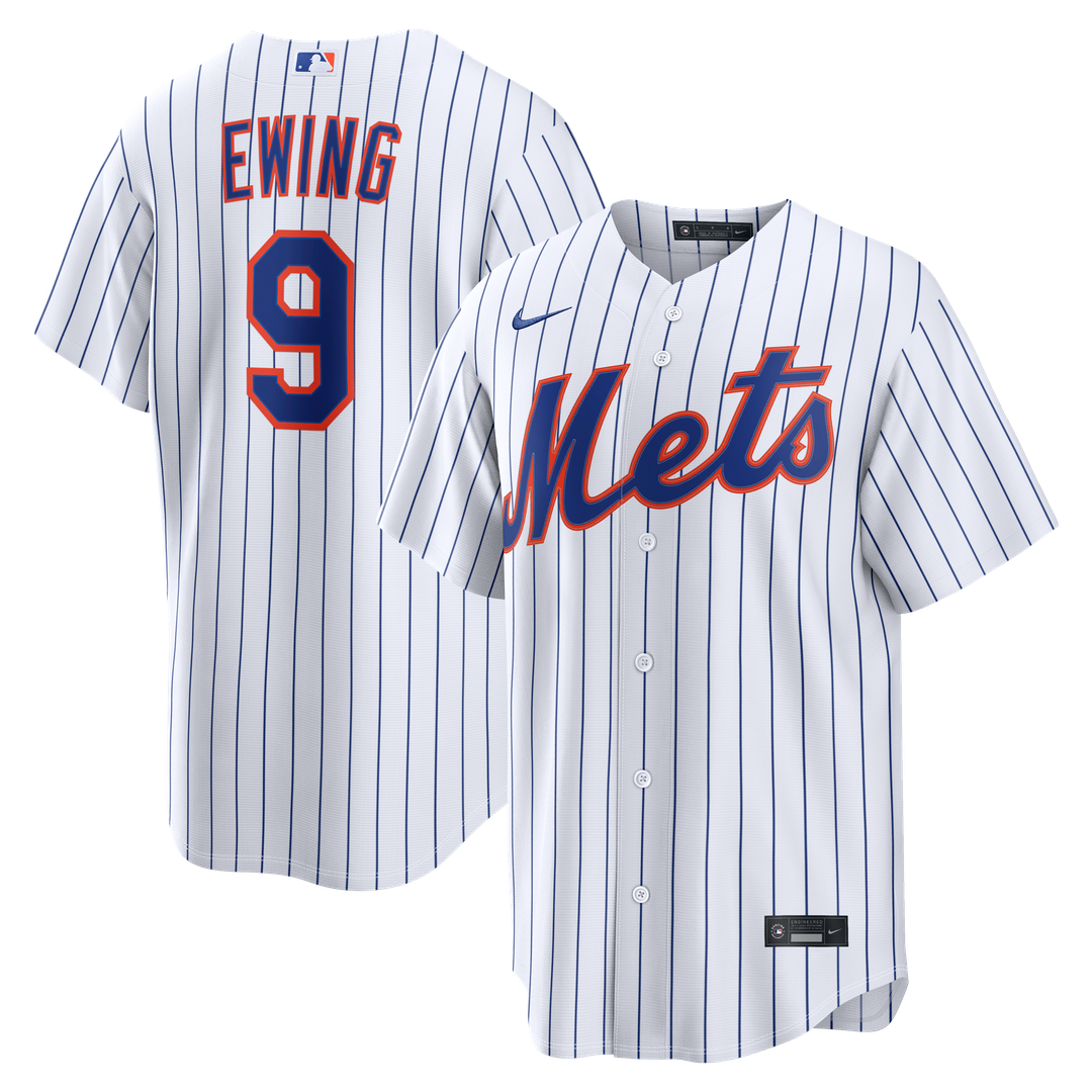 New York Mets AJ Ewing Nike Home Replica Jersey - White MLB Team Jersey Baseball Fan Apparel