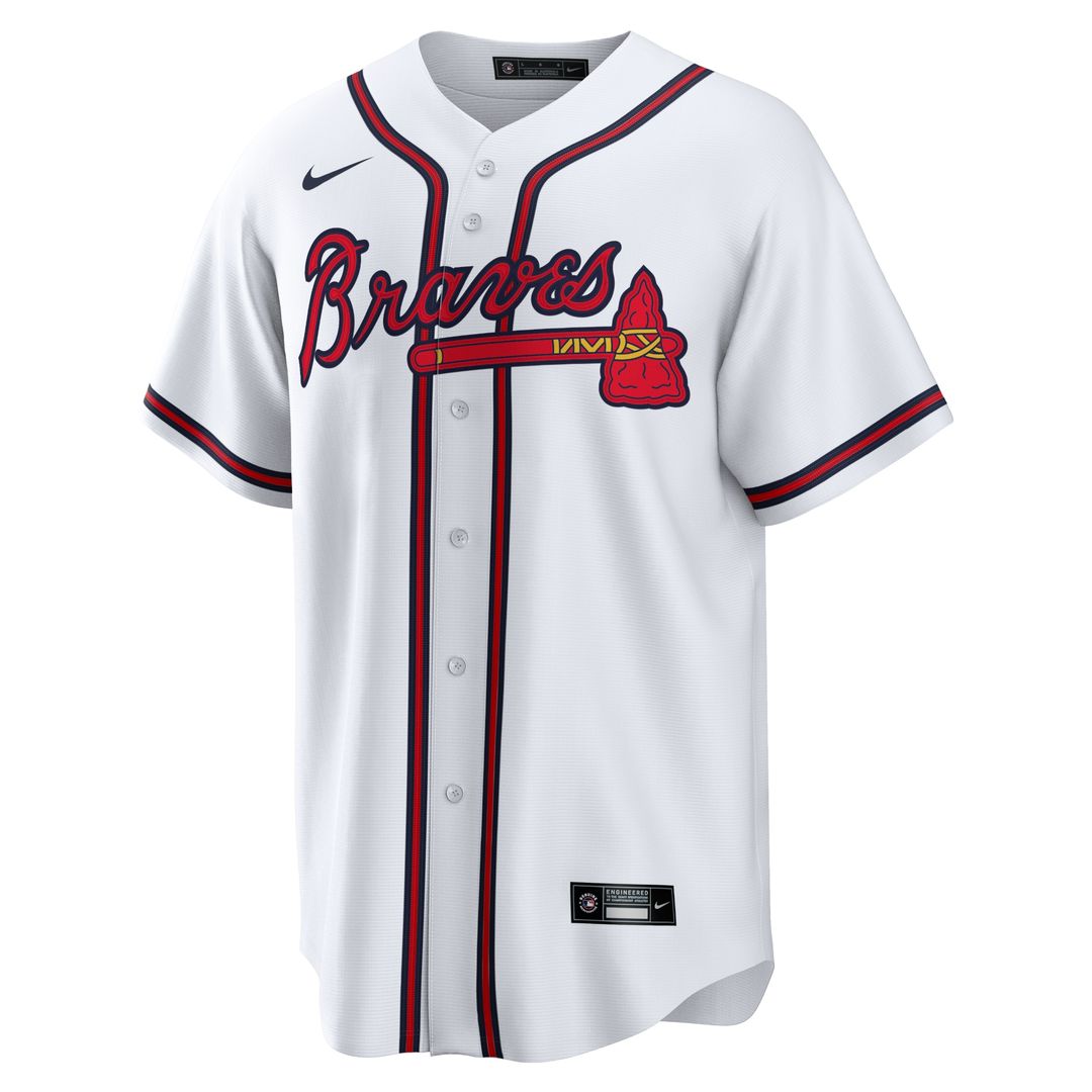Atlanta Braves Matt Olson Nike Home Replica Player Jersey - White MLB Team Jersey Baseball Fan Apparel