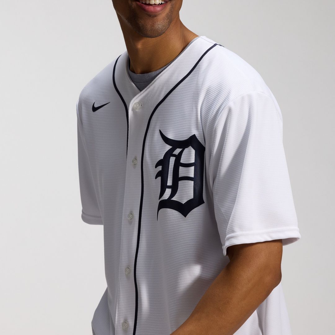 Detroit Tigers Tarik Skubal Nike Home Limited Player Jersey - White MLB Team Jersey Baseball Fan Apparel
