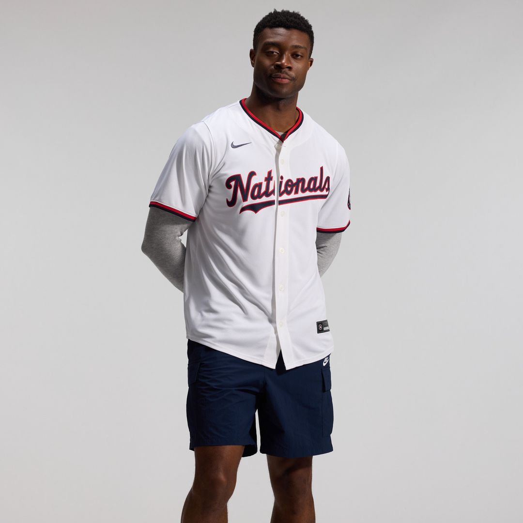 Washington Nationals Nike Home Limited Jersey - White MLB Team Jersey Baseball Fan Apparel
