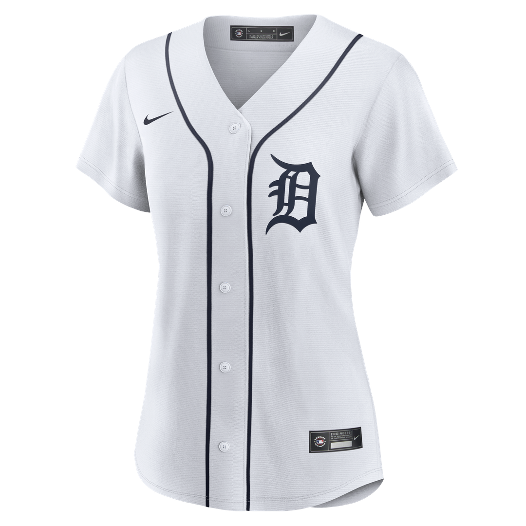 Detroit Tigers Tarik Skubal Nike Women's Home Replica Player Jersey - White MLB Team Jersey Baseball Fan Apparel