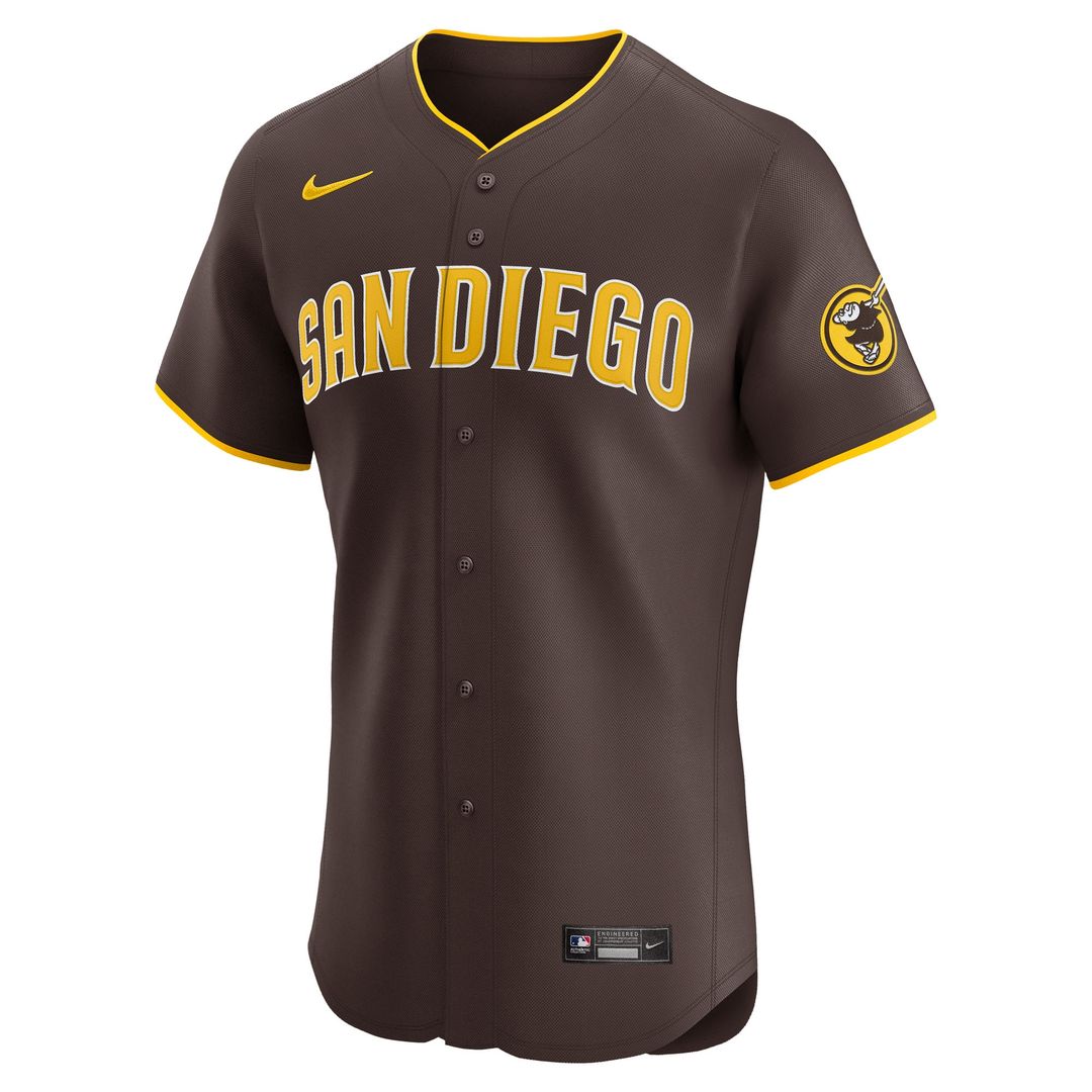 San Diego Padres Fernando Tatis Jr. Nike Alternate Elite Jersey - Sand MLB Team Jersey Baseball Fan Apparel