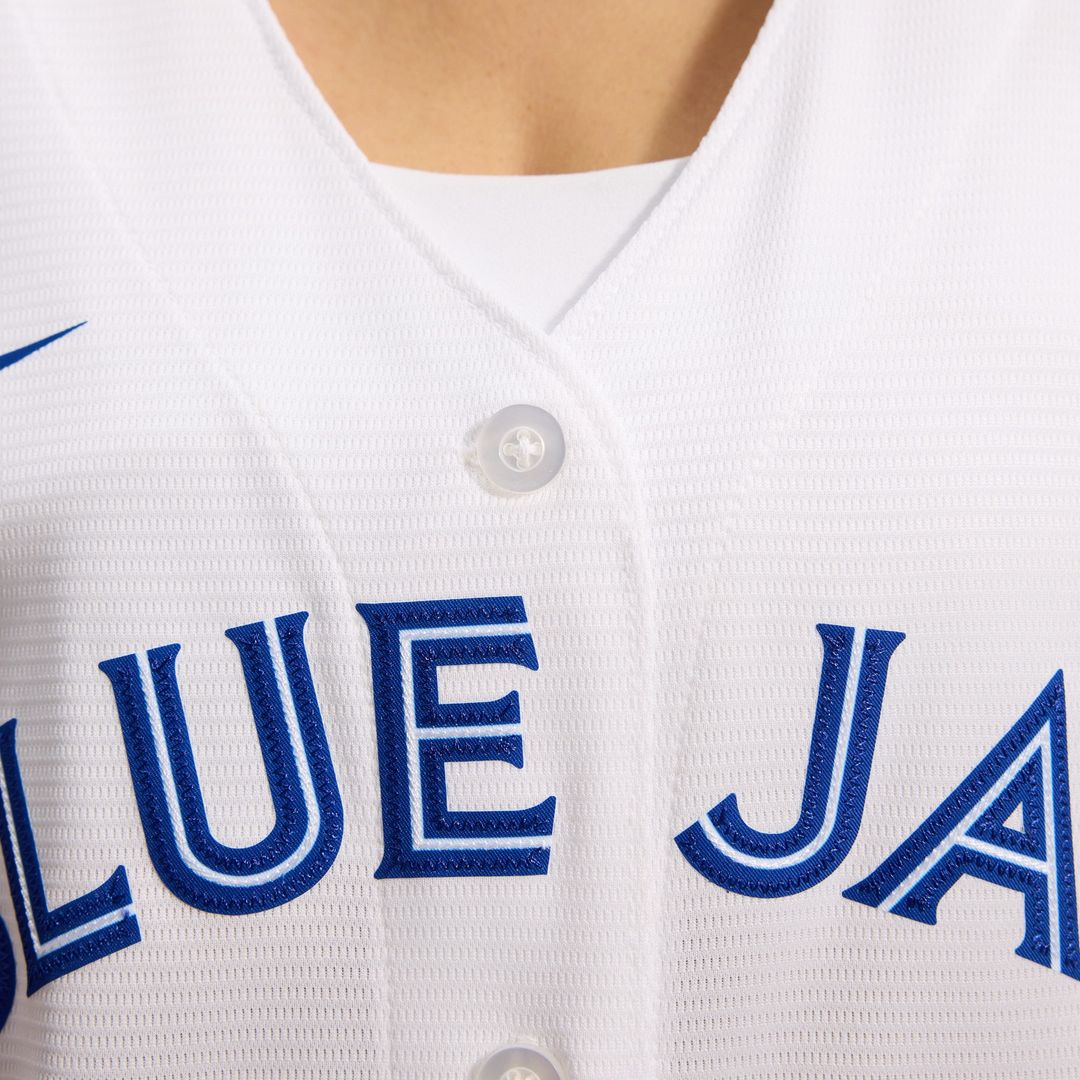 Toronto Blue Jays Vladimir Guerrero Jr. Nike Women's Home Replica Player Jersey - White MLB Team Jersey Baseball Fan Apparel