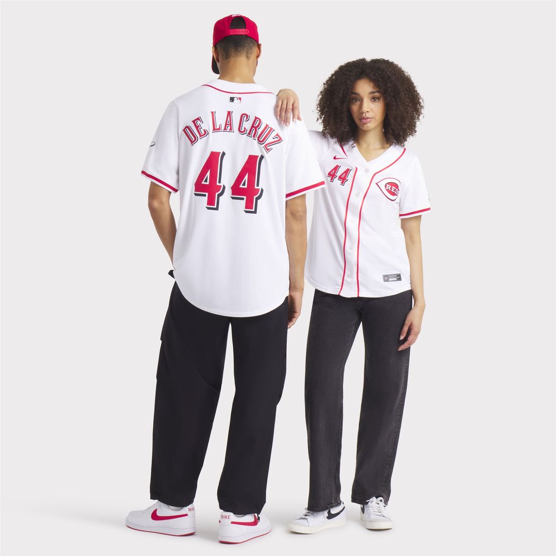 Cincinnati Reds Elly De La Cruz Nike Women's Home Limited Player Jersey - White MLB Team Jersey Baseball Fan Apparel