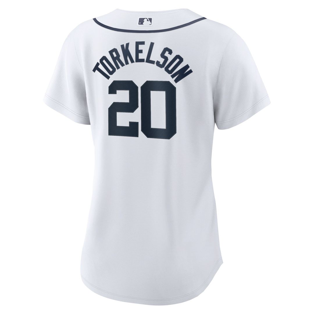 Detroit Tigers Spencer Torkelson Nike Women's Home Replica Player Jersey - White MLB Team Jersey Baseball Fan Apparel