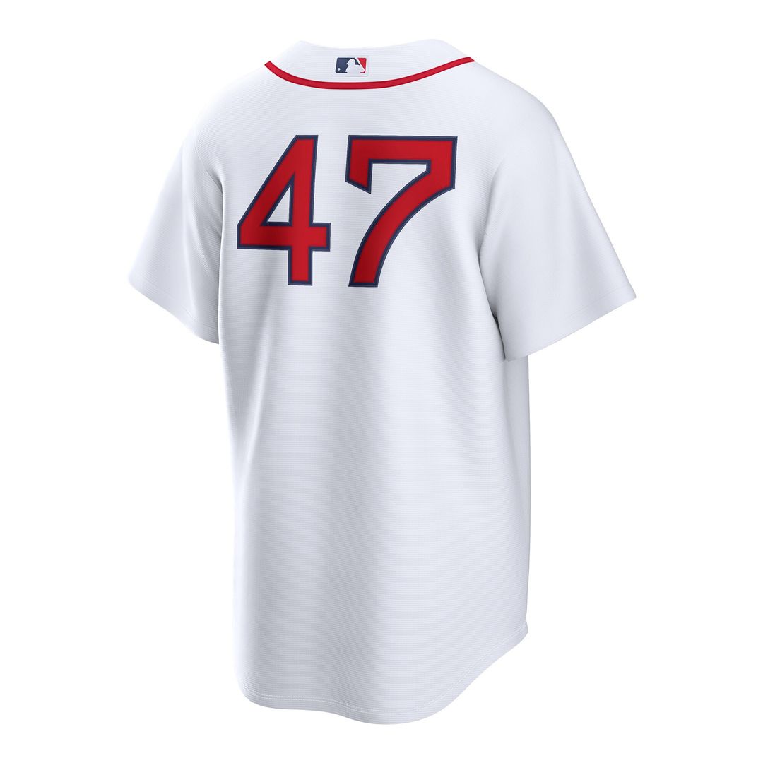 Boston Red Sox Jovani Moran Nike Home Replica Jersey - White MLB Team Jersey Baseball Fan Apparel