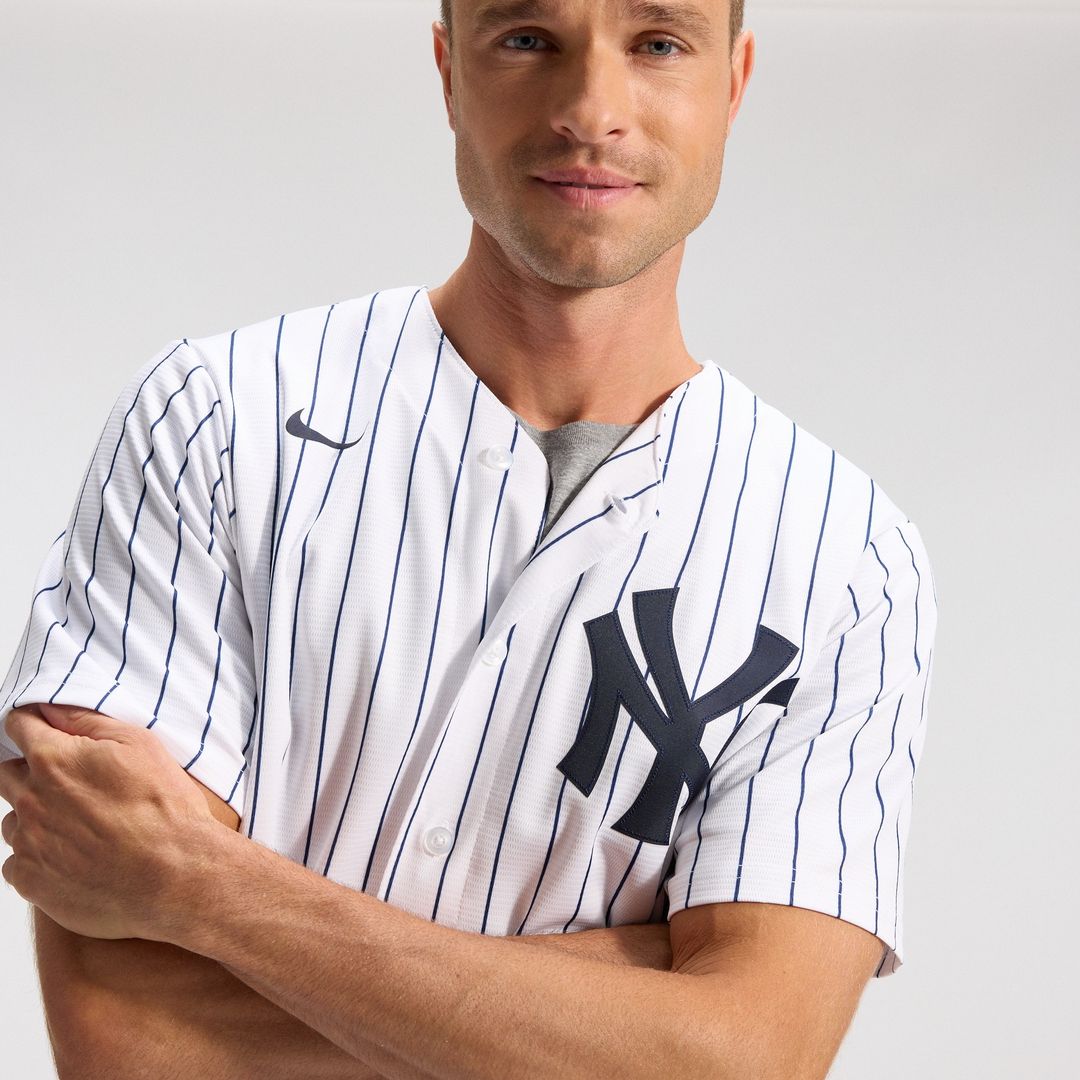 New York Yankees Nike Home Replica Team Jersey - White MLB Team Jersey Baseball Fan Apparel