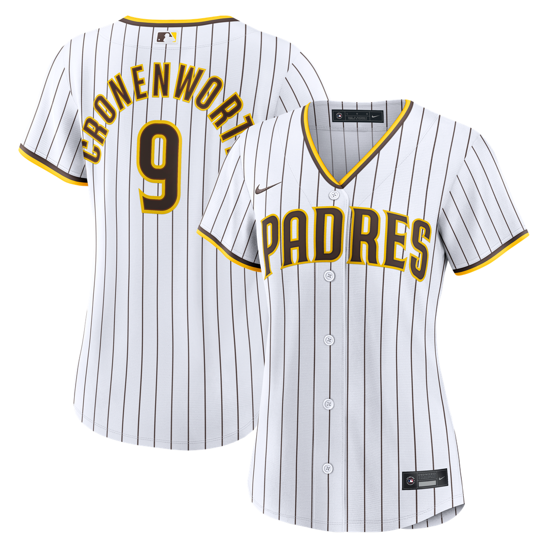 San Diego Padres Jake Cronenworth Nike Women's Home Replica Jersey - White MLB Team Jersey Baseball Fan Apparel