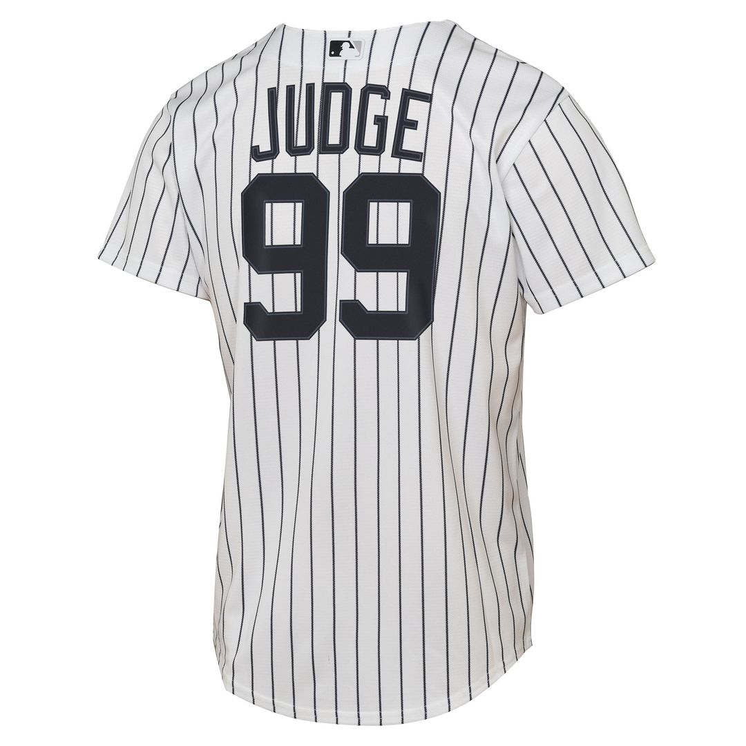 New York Yankees Aaron Judge Nike Youth Home Replica Player Jersey - White MLB Team Jersey Baseball Fan Apparel