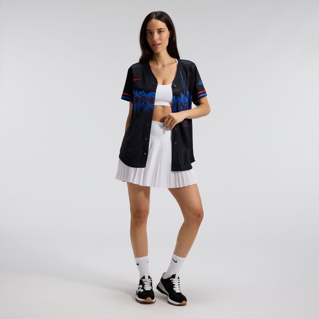 Toronto Blue Jays Vladimir Guerrero Jr. Nike Women's 2024 City Connect Limited Player Jersey - Navy MLB Team Jersey Baseball Fan Apparel