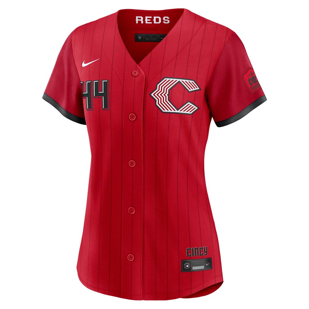 Cincinnati Reds Elly De La Cruz Nike Women's 2026 City Connect Stadium Jersey - Red MLB Team Jersey Baseball Fan Apparel
