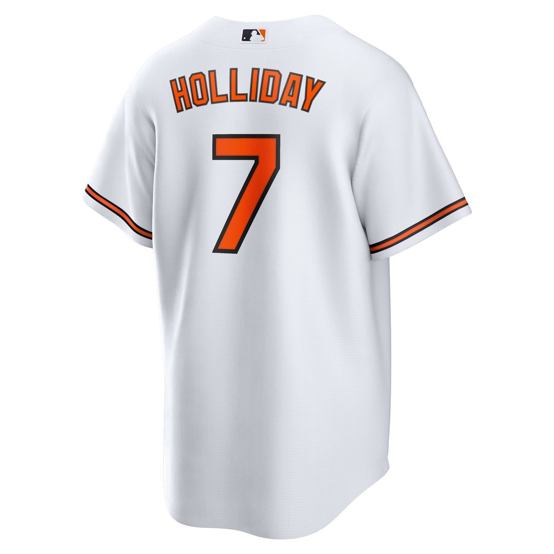Baltimore Orioles Jackson Holliday Nike Home Replica Player Jersey - White MLB Team Jersey Baseball Fan Apparel