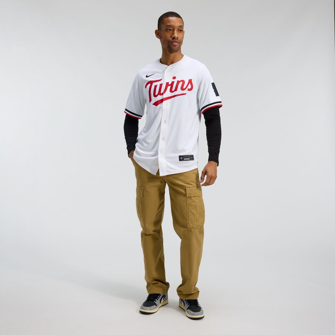 Minnesota Twins Nike Home Limited Jersey - White MLB Team Jersey Baseball Fan Apparel