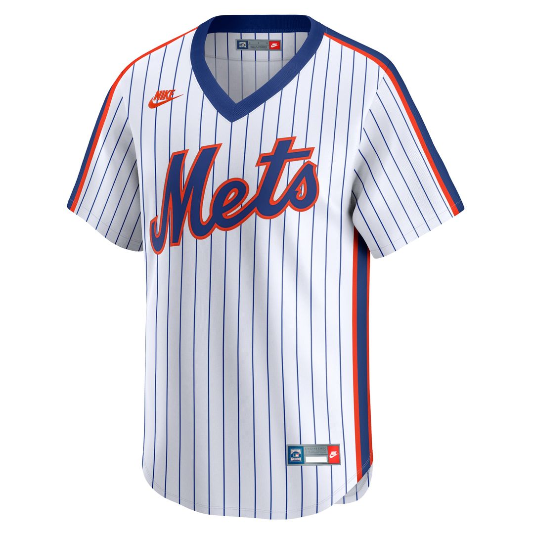 New York Mets Nike Cooperstown Limited Jersey - White MLB Team Jersey Baseball Fan Apparel