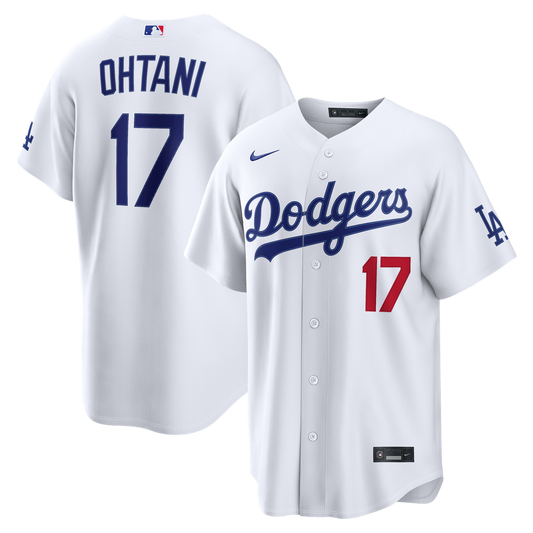 Los Angeles Dodgers Shohei Ohtani Nike Home Stadium Jersey - White MLB Team Jersey Baseball Fan Apparel
