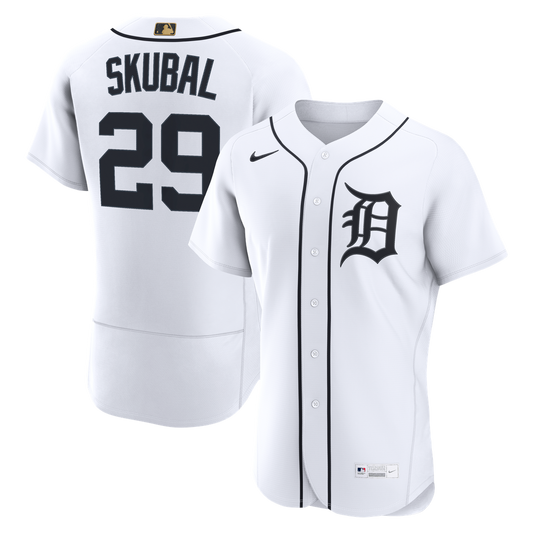 Detroit Tigers Tarik Skubal Nike MLB Awards Authentic Jersey - White MLB Team Jersey Baseball Fan Apparel