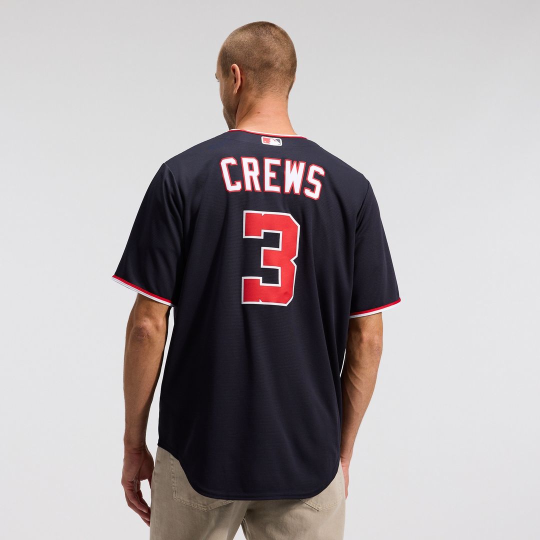 Washington Nationals Dylan Crews Nike Home Replica Jersey - White MLB Team Jersey Baseball Fan Apparel