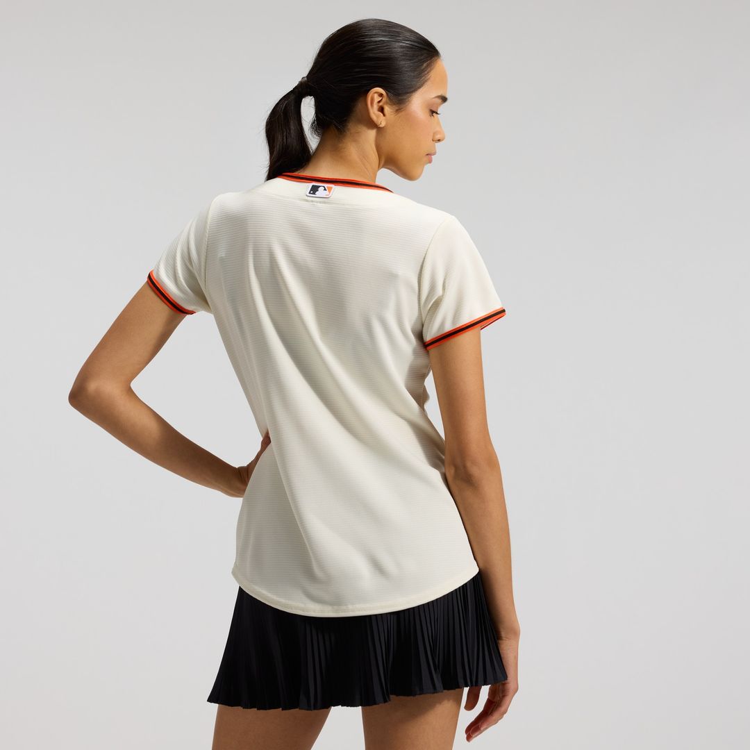 San Francisco Giants Nike Women's Home Replica Team Jersey - Cream MLB Team Jersey Baseball Fan Apparel