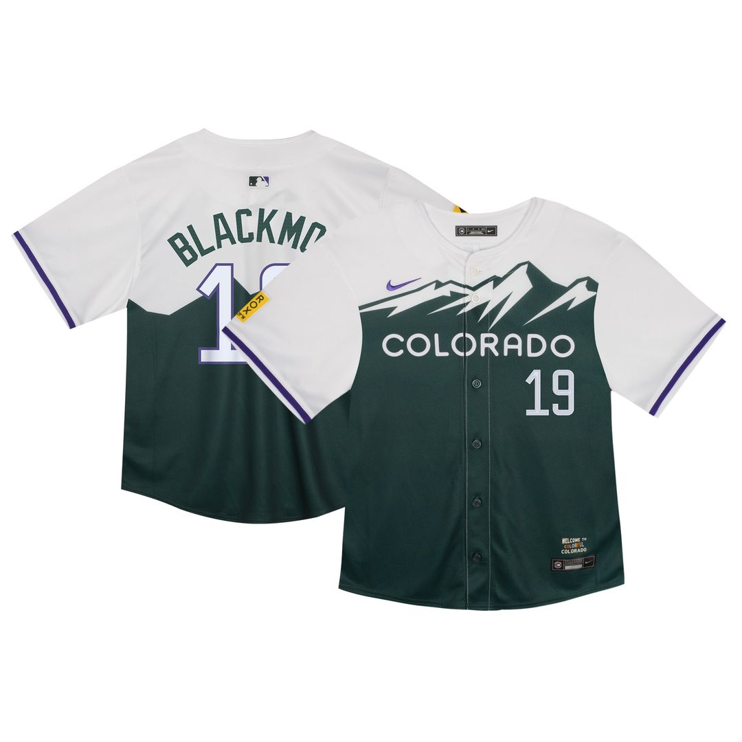 Colorado Rockies Charlie Blackmon Nike Toddler City Connect Limited Player Jersey - Green MLB Team Jersey Baseball Fan Apparel