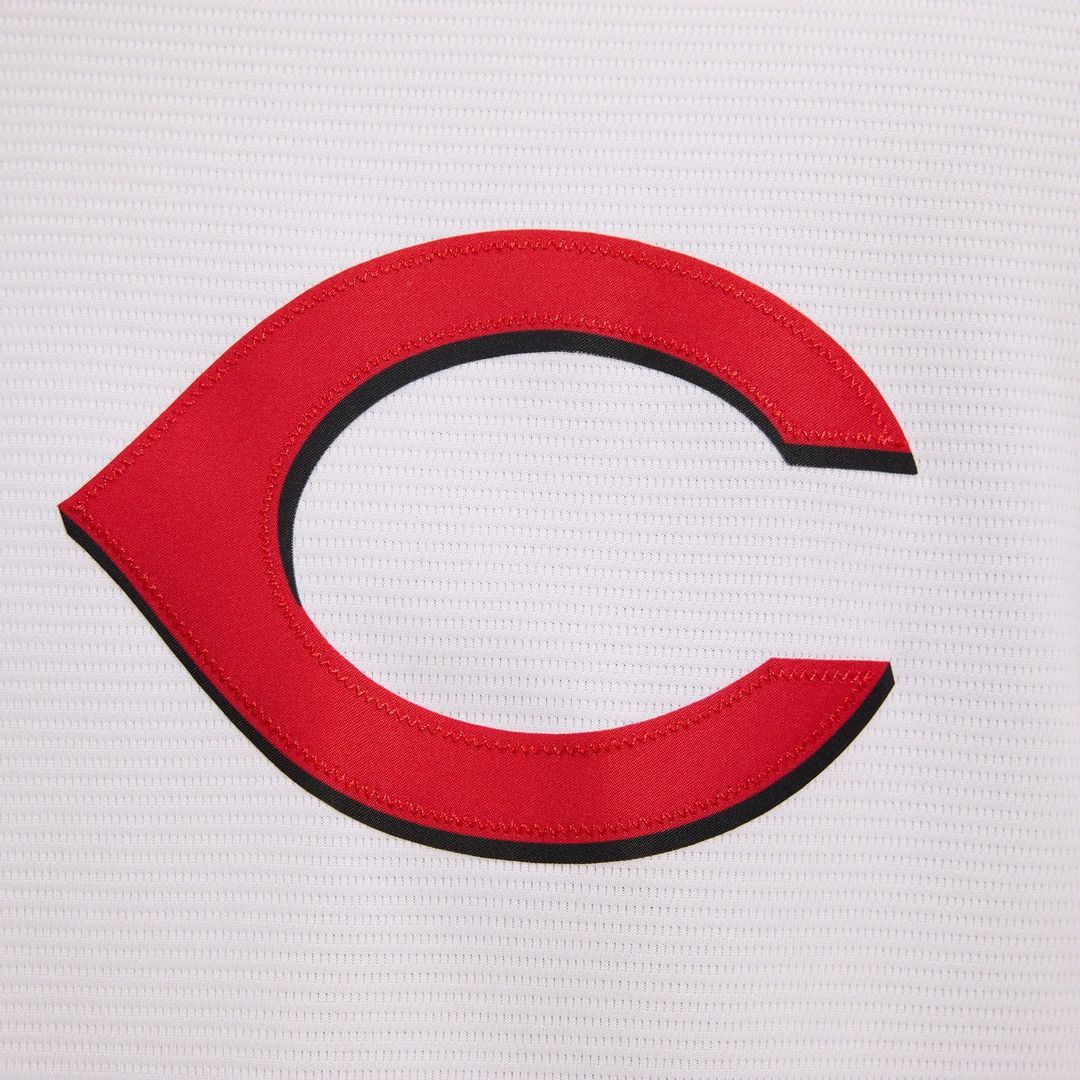 Cincinnati Reds Elly De La Cruz Nike Alternate 2 Replica Jersey - White MLB Team Jersey Baseball Fan Apparel