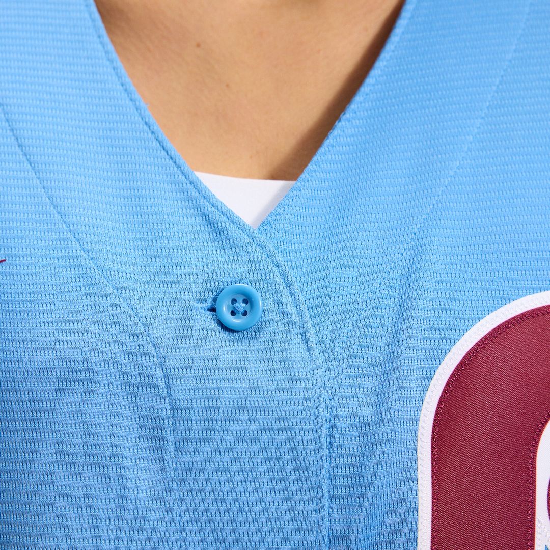 Philadelphia Phillies Ryan Howard Nike Women's Replica Jersey - Light Blue MLB Team Jersey Baseball Fan Apparel