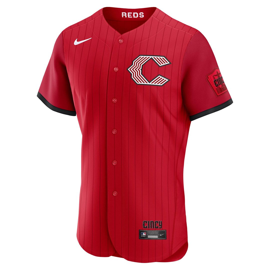 Cincinnati Reds Nike 2026 City Connect Authentic Jersey - Red MLB Team Jersey Baseball Fan Apparel
