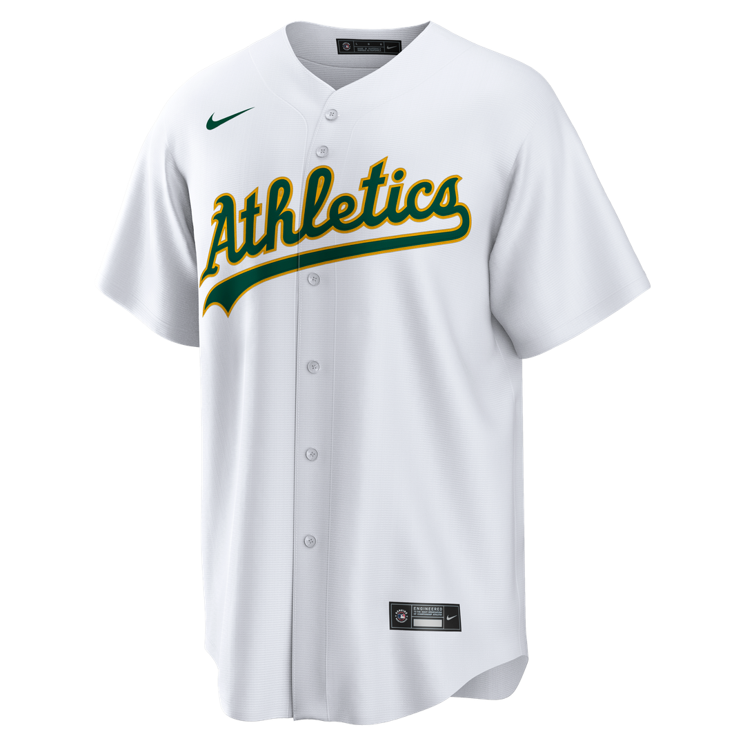 Athletics Nike Home Big & Tall Replica Jersey - White MLB Team Jersey Baseball Fan Apparel