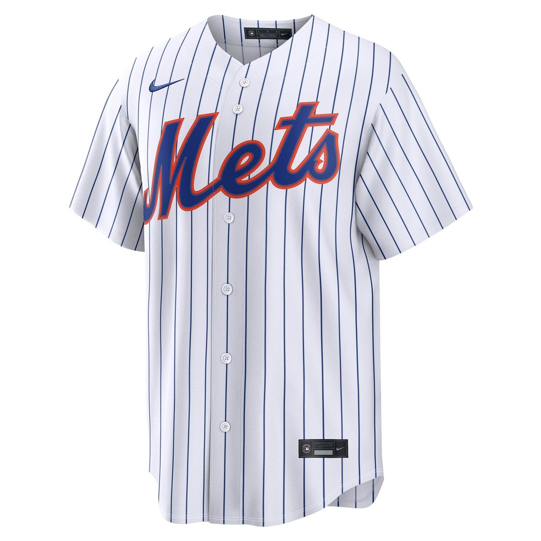 New York Mets Bo Bichette Nike Home Replica Jersey - White MLB Team Jersey Baseball Fan Apparel