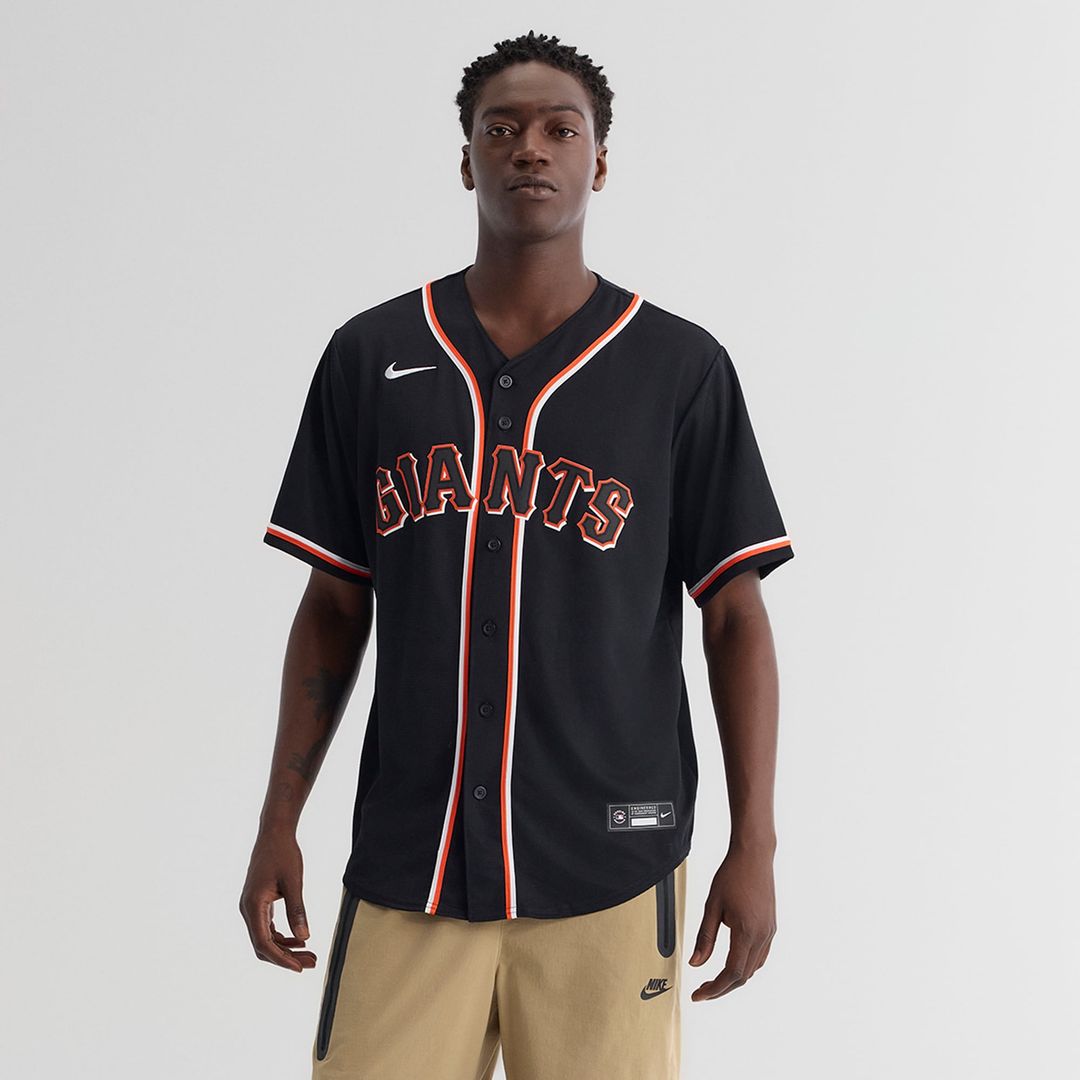 San Francisco Giants Jung Hoo Lee Nike Fashion Replica Black Out Jersey MLB Team Jersey Baseball Fan Apparel