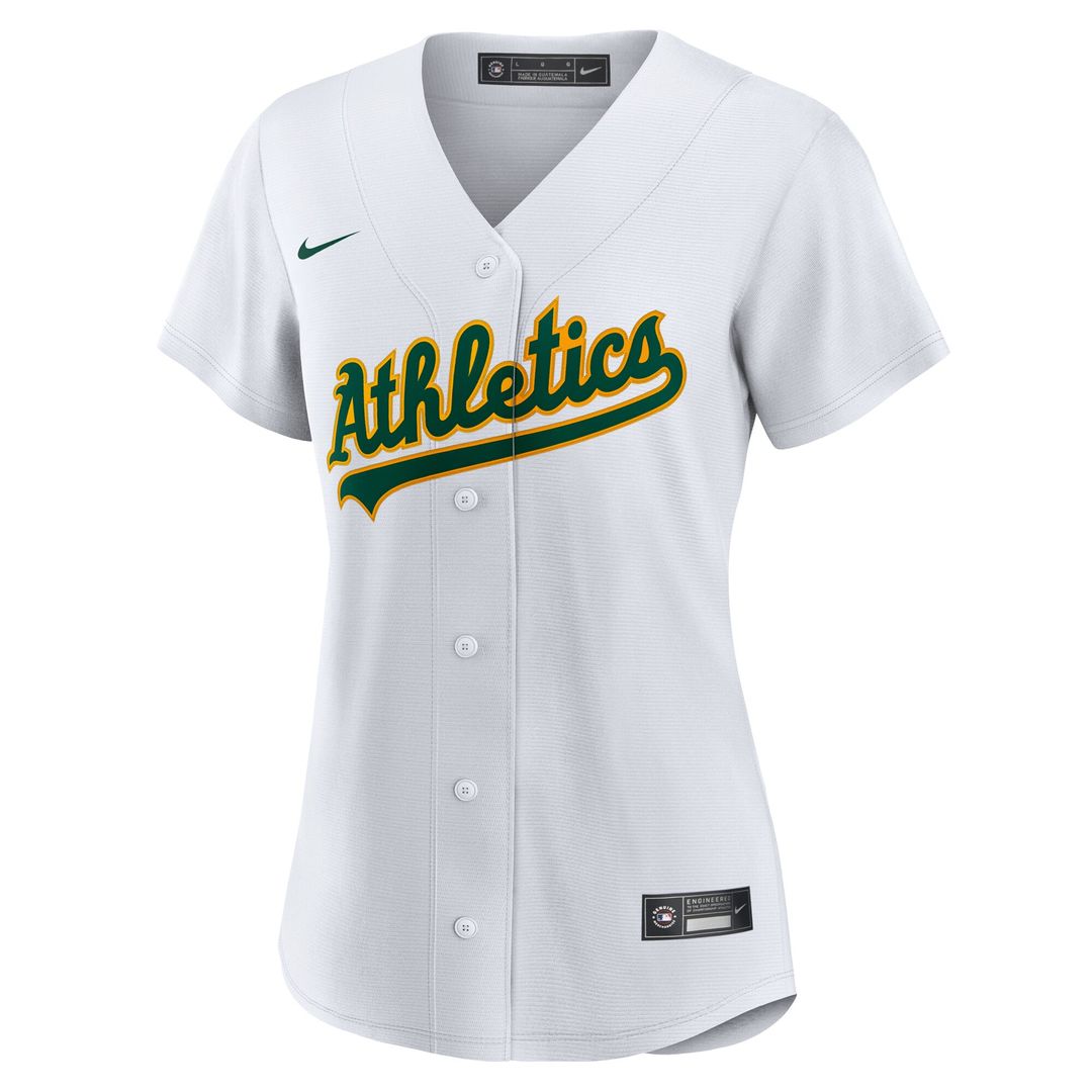 Athletics Luis Severino Nike Women's Home Replica Jersey - White MLB Team Jersey Baseball Fan Apparel