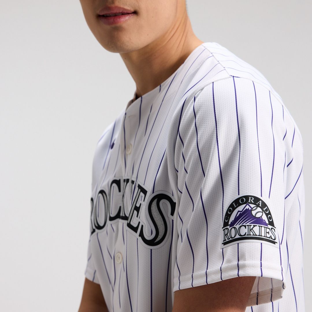 Colorado Rockies Nike Alternate Limited Jersey - Purple MLB Team Jersey Baseball Fan Apparel