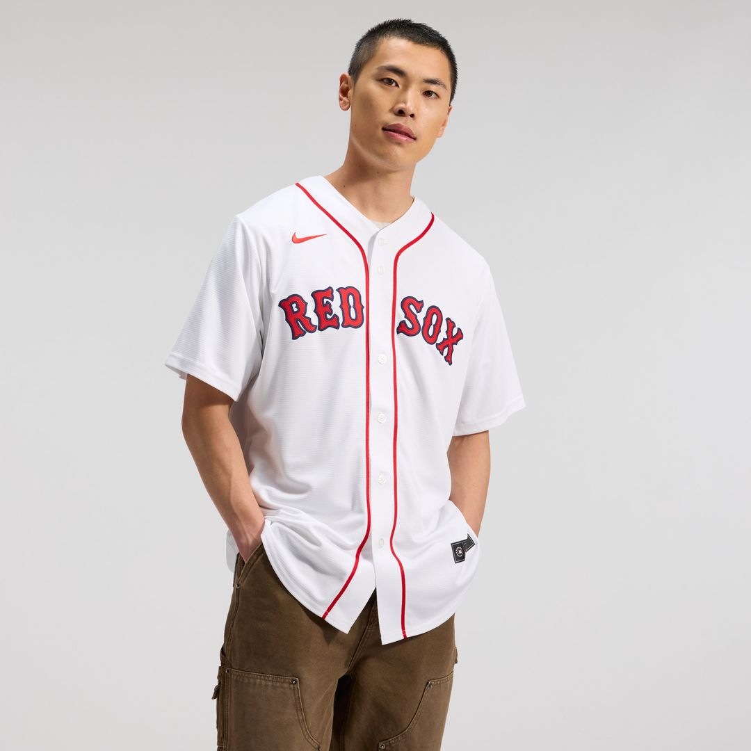 Boston Red Sox Roman Anthony Nike Home Replica Jersey - White MLB Team Jersey Baseball Fan Apparel