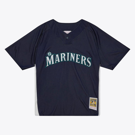 Seattle Mariners Ichiro Suzuki Mitchell & Ness Big & Tall Cooperstown Mesh Batting Practice Jersey - Navy MLB Team Jersey Baseball Fan Apparel