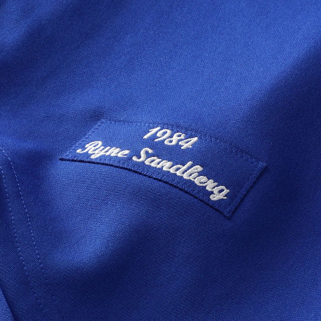 Chicago Cubs Ryne Sandberg 1984 Mitchell & Ness Throwback Authentic Jersey - Royal MLB Team Jersey Baseball Fan Apparel