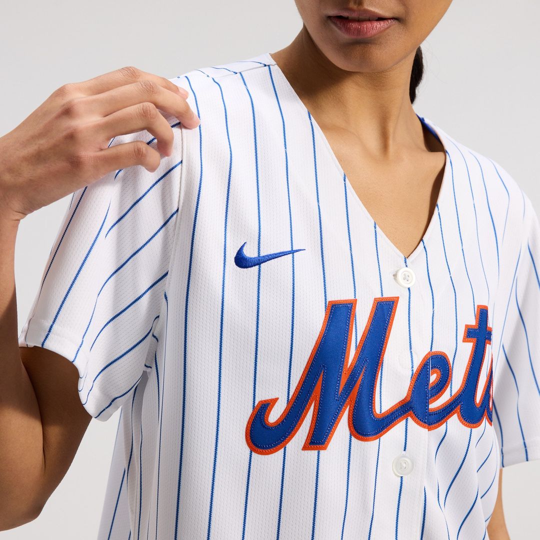 New York Mets Nike Women's Home Limited Jersey - White MLB Team Jersey Baseball Fan Apparel