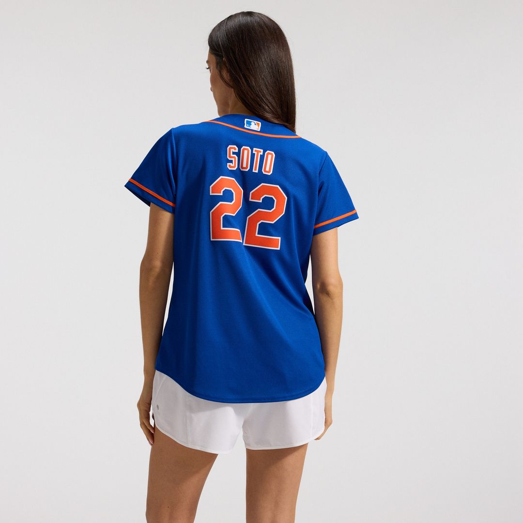 New York Mets Juan Soto Nike Women's Alternate Replica Baseball Jersey - Royal MLB Team Jersey Baseball Fan Apparel