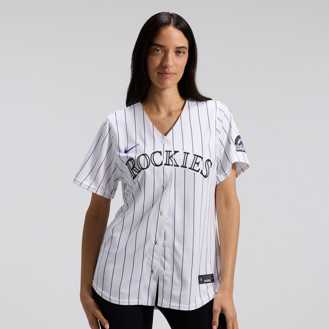 Colorado Rockies Nike Women's Home Limited Jersey - White MLB Team Jersey Baseball Fan Apparel