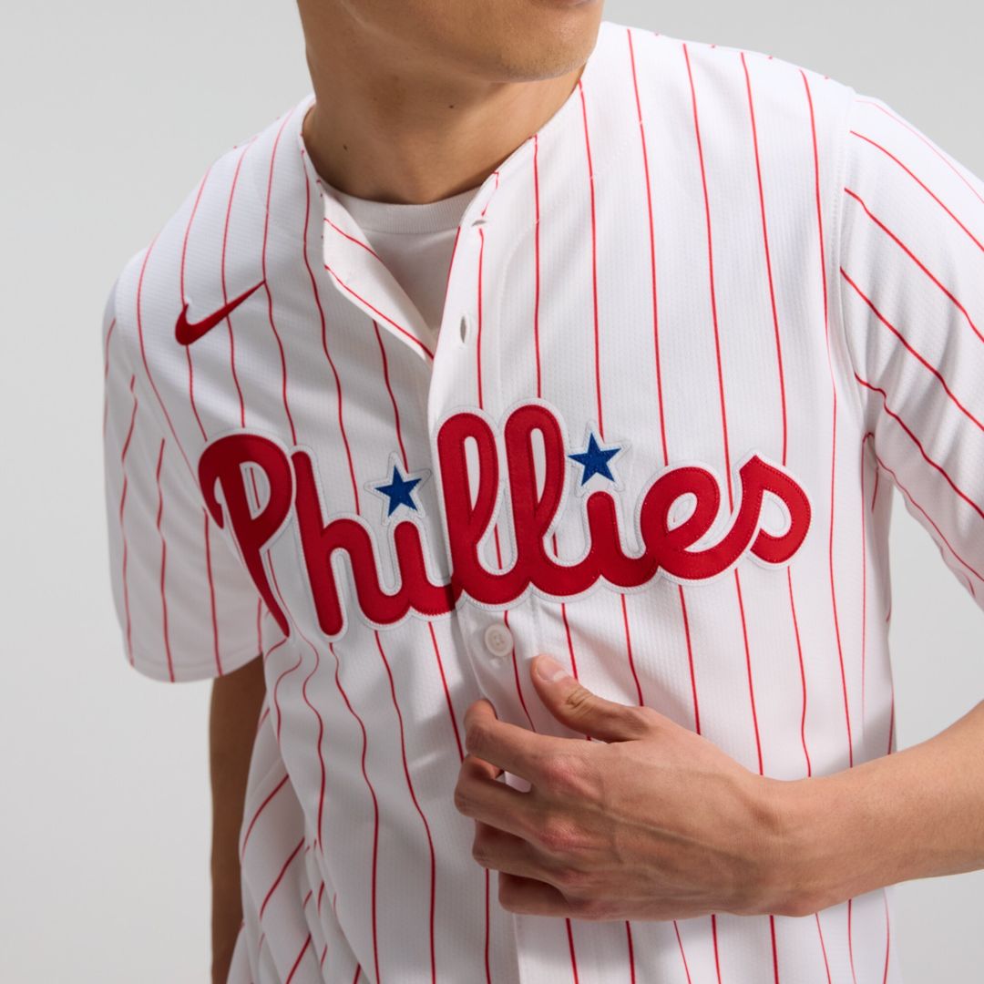 Philadelphia Phillies J.T. Realmuto Nike Home Limited Player Jersey - White MLB Team Jersey Baseball Fan Apparel