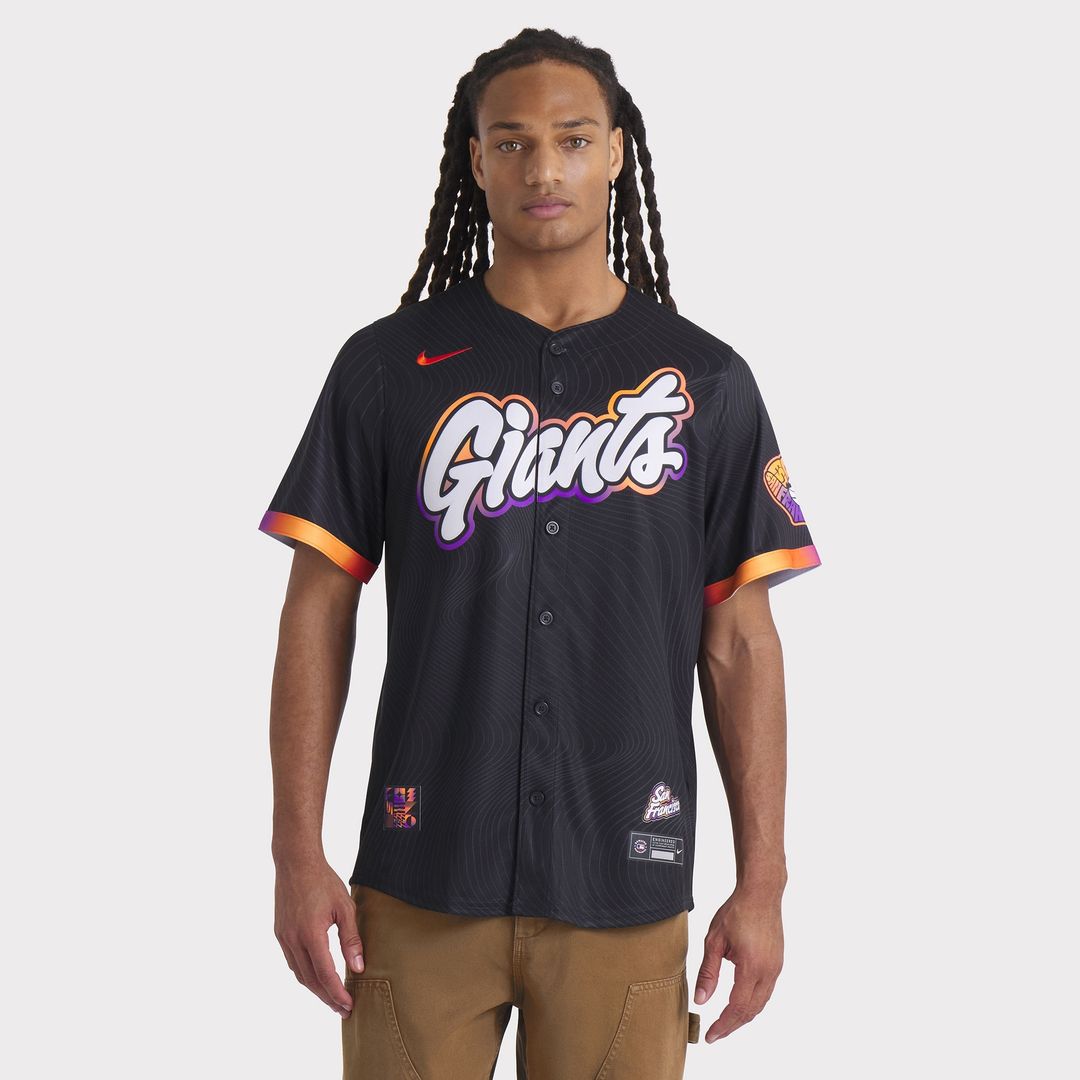 San Francisco Giants Nike 2025 City Connect Limited Jersey - Anthracite MLB Team Jersey Baseball Fan Apparel