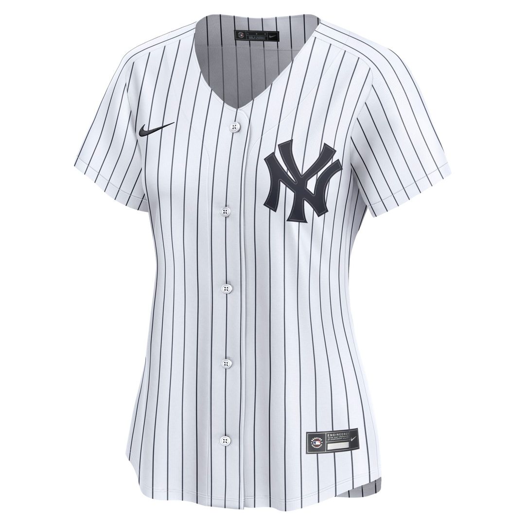 New York Yankees Nike Women's Home Replica Team Jersey - White MLB Team Jersey Baseball Fan Apparel