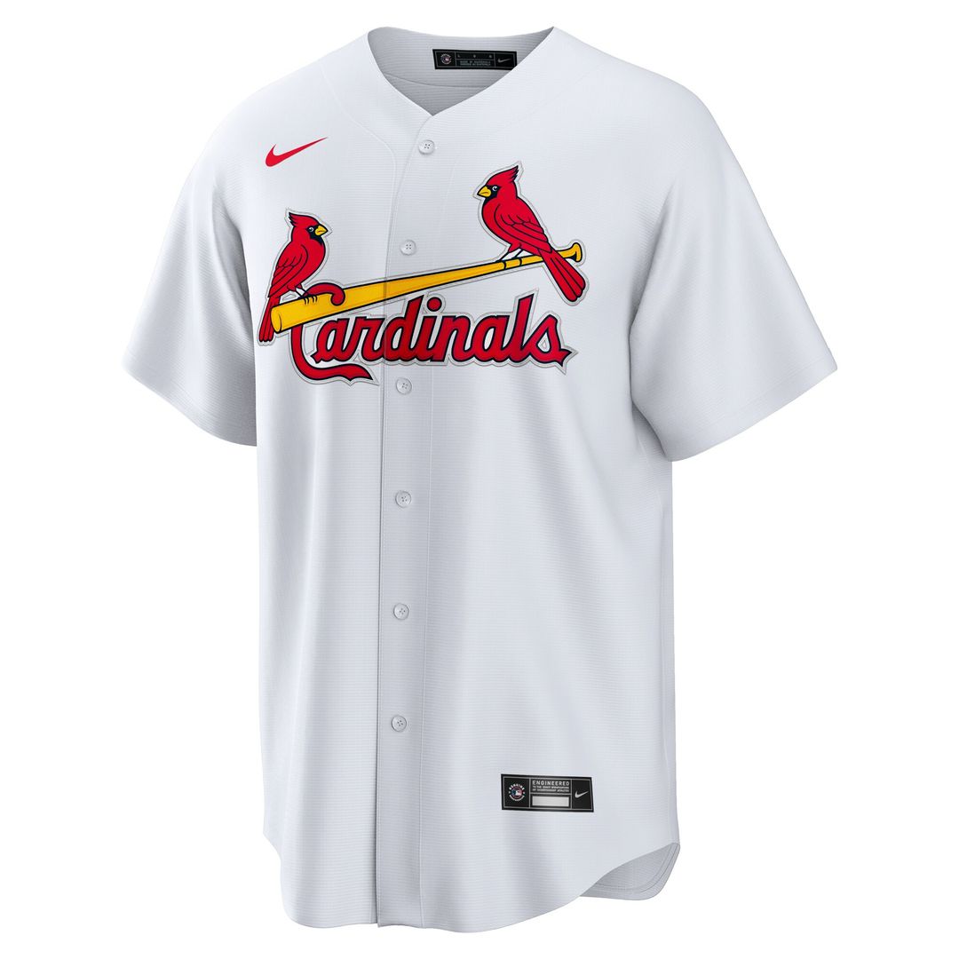 St. Louis Cardinals Lars Nootbaar Nike Home Replica Jersey - White MLB Team Jersey Baseball Fan Apparel