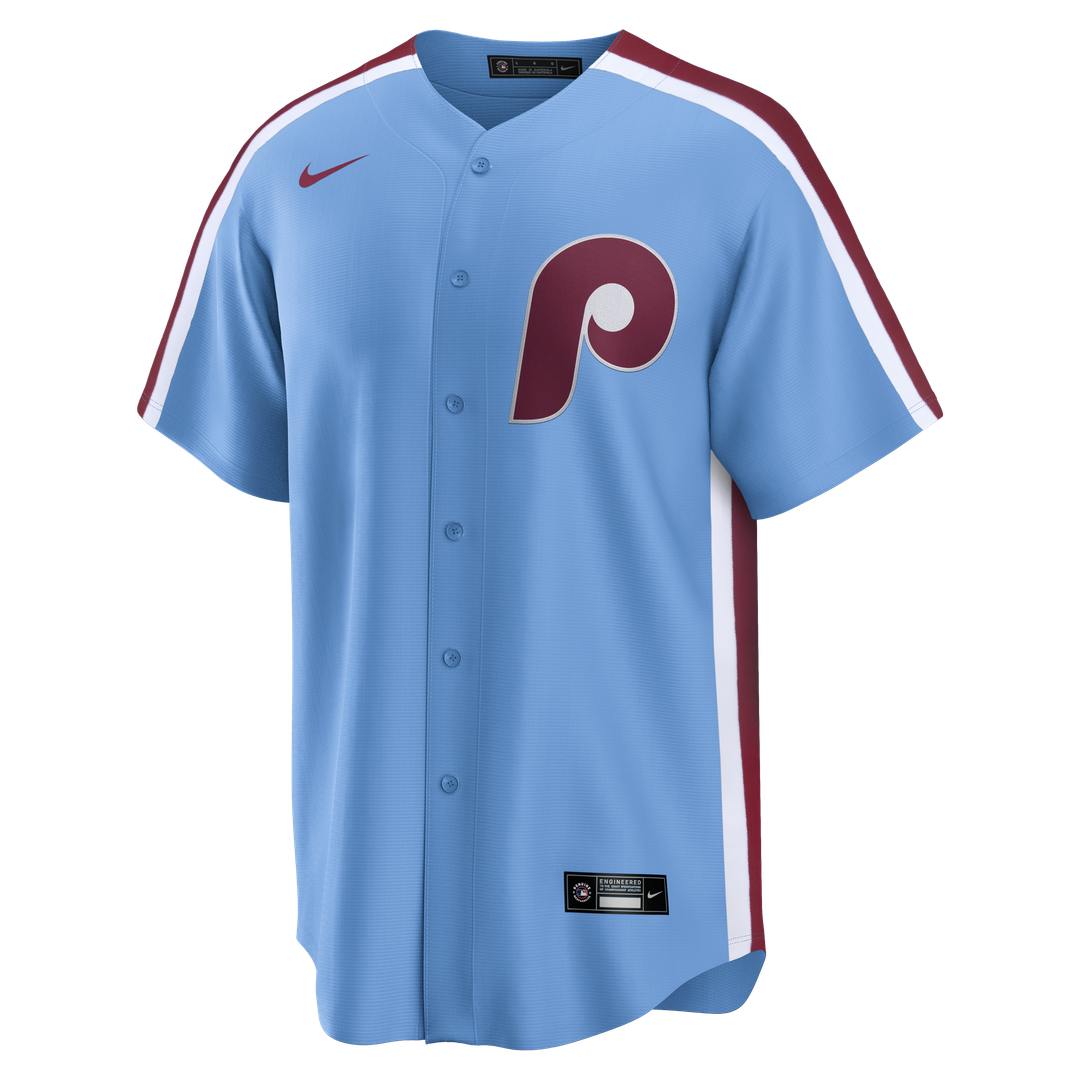 Philadelphia Phillies Bryce Harper Nike Alternate Replica Jersey - Light Blue MLB Team Jersey Baseball Fan Apparel